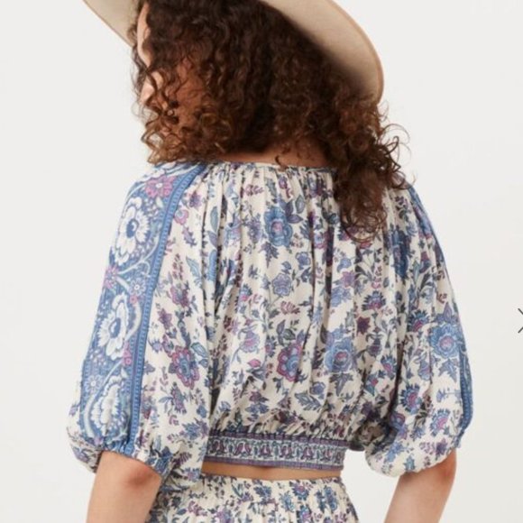 Spell Folk Song Crop Blouse - Picture 4 of 4